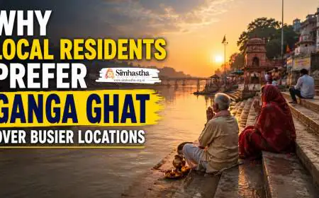 Why Local Residents Prefer Ganga Ghat Over Busier Locations