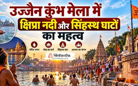उज्जैन कुंभ मेला में क्षिप्रा नदी और सिंहस्थ घाटों का महत्व