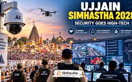 Ujjain Simhastha 2028 Security: AI Cameras, MCTE & ICCC