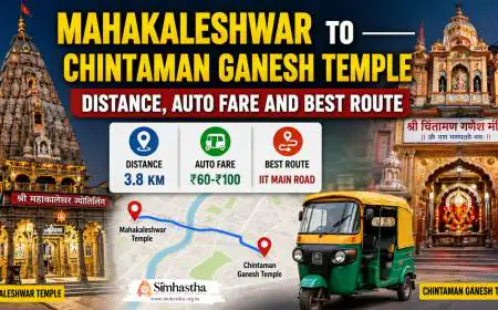 Mahakaleshwar to Chintaman Ganesh Temple: Distance, Auto Fare and Best Route