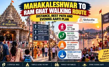 Mahakaleshwar to Ram Ghat Walking Route: Distance, Best Path and Evening Aarti Plan