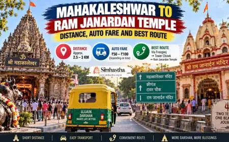 Mahakaleshwar to Ram Janardan Temple: Distance, Auto Fare and Best Route