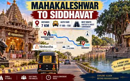 Mahakaleshwar to Siddhavat: Distance, Auto Fare and Best Route