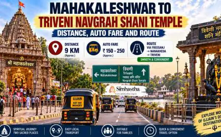 Mahakaleshwar to Triveni Navgrah Shani Temple: Distance, Auto Fare and Route